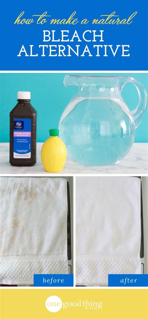 How To Make A Simple, Natural Alternative To Bleach (One Good Thing By ...