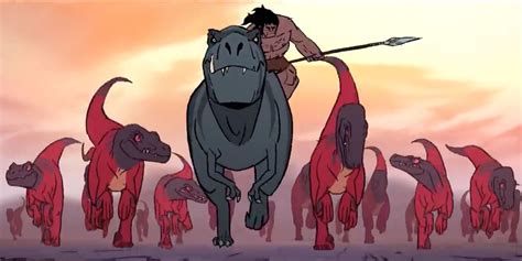 A Caveman And A Dinosaur Team Up In This Brutal Animated Series - EnD# Gaming