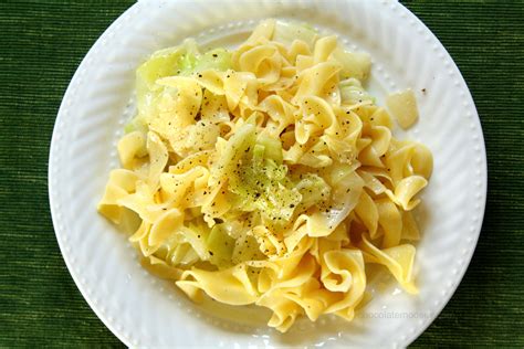 Haluski (Cabbage and Noodles).. I grew up on this stuff and it's delicioso. My Polish Mom ...