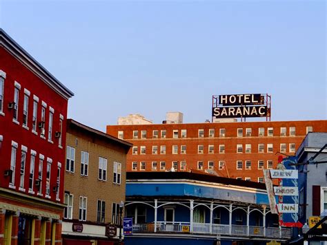 Merry@Syracuse: Saranac Lake: Hotel Saranac and the Dew Drop Inn