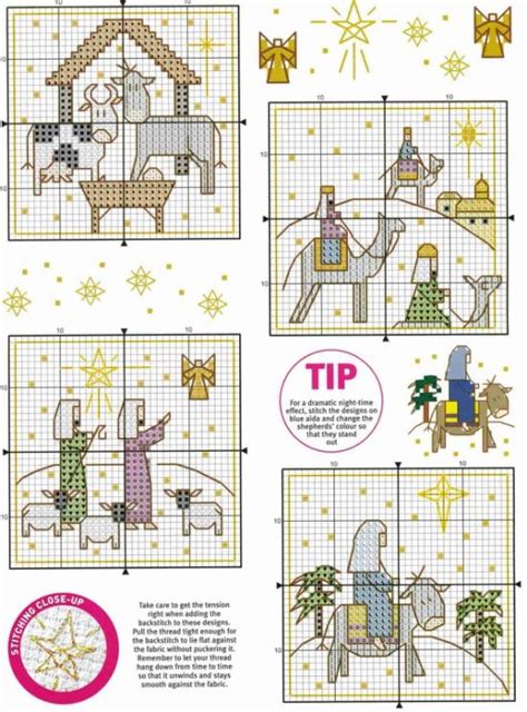 387 best Cross-stitch Nativity images on Pinterest | Christmas cross ...