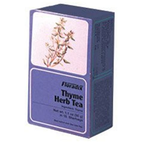 Salus Organic Thyme Tea 15 Bags - Natural Balance, since 1993