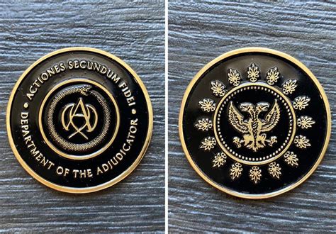 Adjudicator coin John Wick. Continental Hotel coin. Gold Coin | Etsy