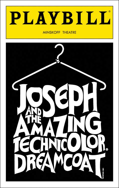 Joseph and the Amazing Technicolor Dreamcoat (Broadway, Minskoff Theatre, 1993) | Playbill