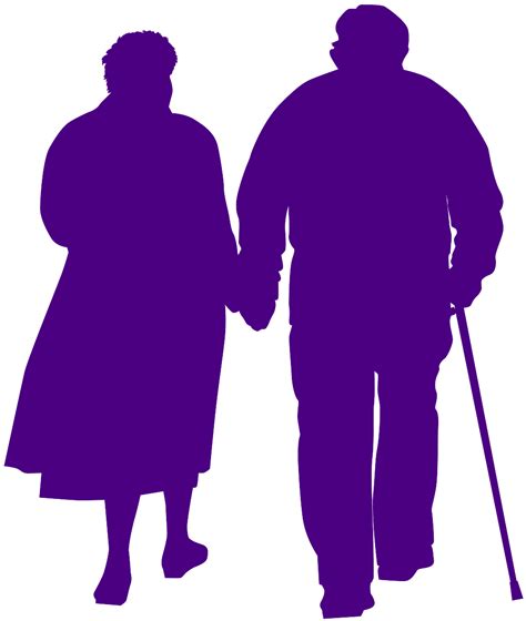 Old Woman Silhouette | Free vector silhouettes