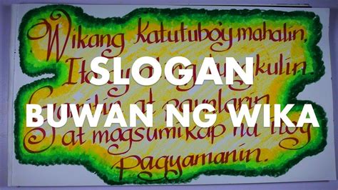 Buwan Ng Wika Poster Making Theme Wikang Katutubo Tun - vrogue.co