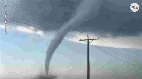 The 'EF scale' measures the intensity of tornadoes