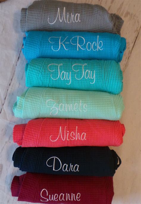 Personalized Robes Bride Bridesmaids Monogrammed robes | Etsy