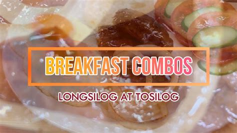 Breakfast Combos (Longsilog & Tosilog) - Akabane Bussan