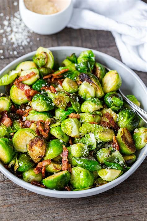 Bacon Brussels Sprouts Salad - Momsdish