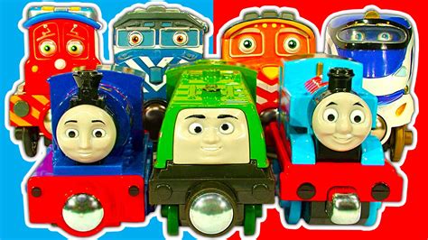 Thomas And Friends Vs Chuggington 2014 Name That Toy Train - YouTube