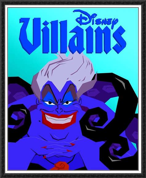 Ursula | Disney villains, Evil disney, Disney villians