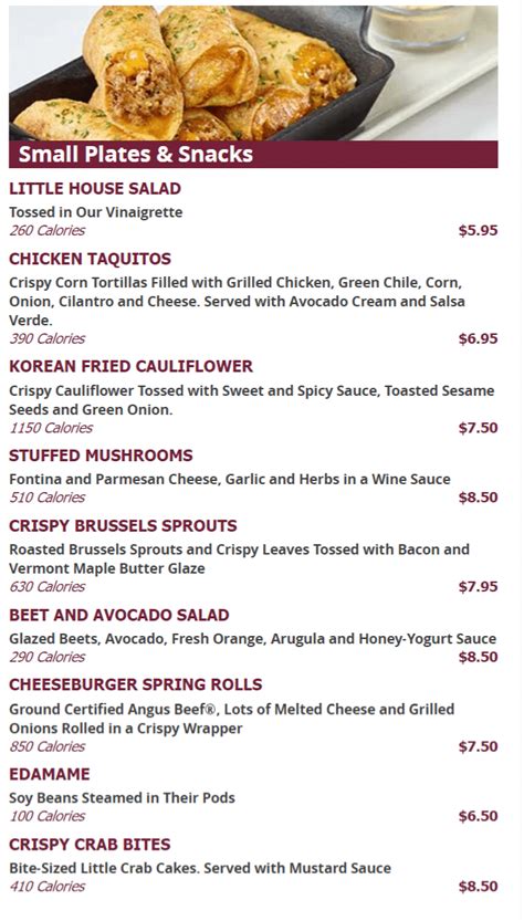The Cheesecake Factory Menu and Specials