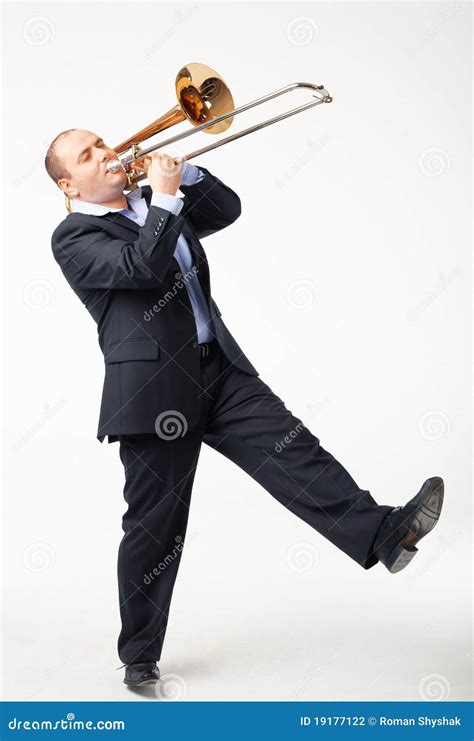 Young Trombone Player Stock Photography - Image: 19177122