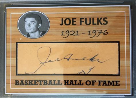 Joe Fulks - HOF BB Players