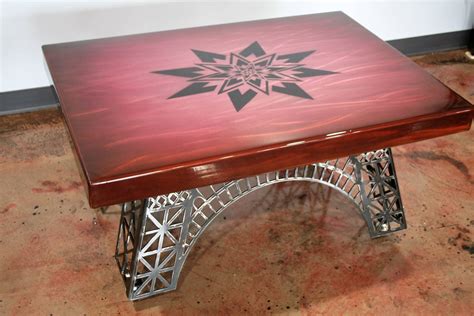 Modern Coffee Table Eiffel Tower Table Modern Industrial | Etsy