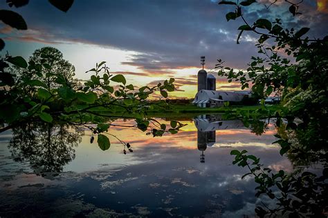 Late Summer Sunset Photograph by Michael Brooks - Fine Art America