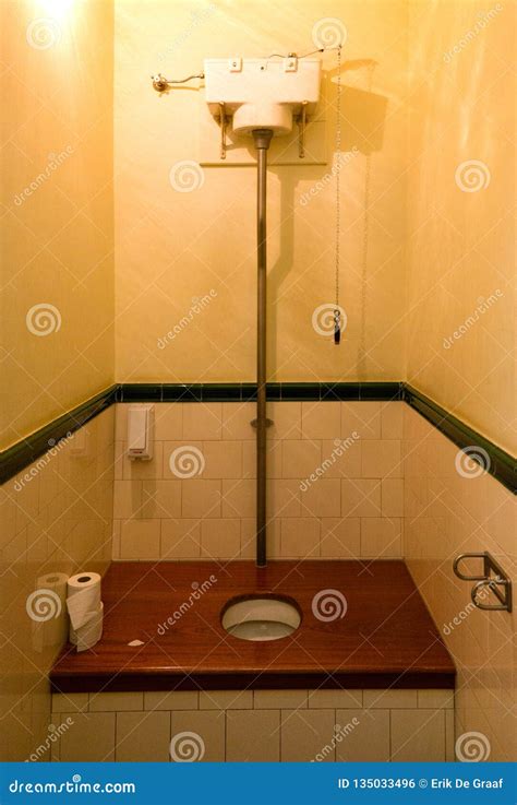 Traditional Dutch toilet editorial photo. Image of nostalgia - 135033496