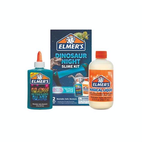 Elmer's Dinosaur Night Slime Kit Dino