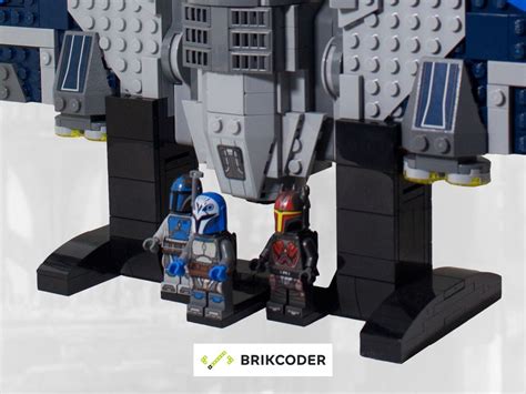 LEGO MOC Mandalorian Starfighter Stand by BRIKCODER | Rebrickable ...