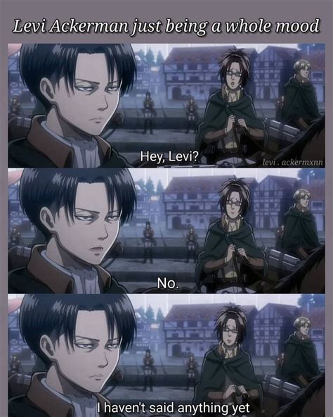 Levi Ackerman ~☆ on Instagram: “》This man..he's just so relatable 😂 ...