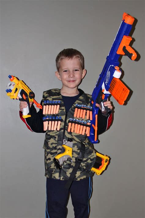 Gummy Bears and Pony Tails: Nerf Gun Vest Nerf Vest, Super Why Birthday ...