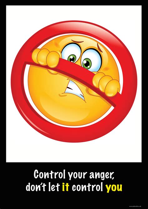 Anger Management Poster Set (10 Different Posters)