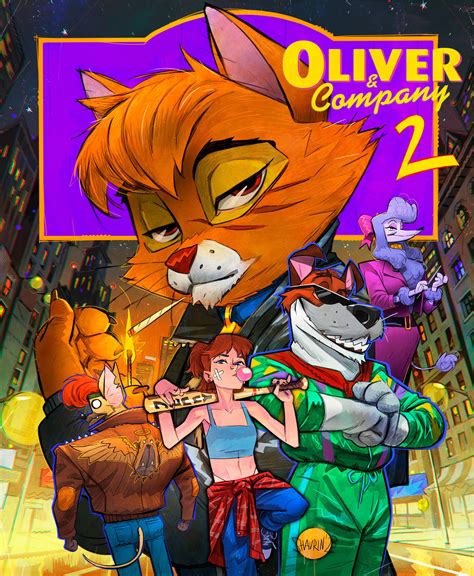 ArtStation - Oliver & Company 2 Disney shavrin