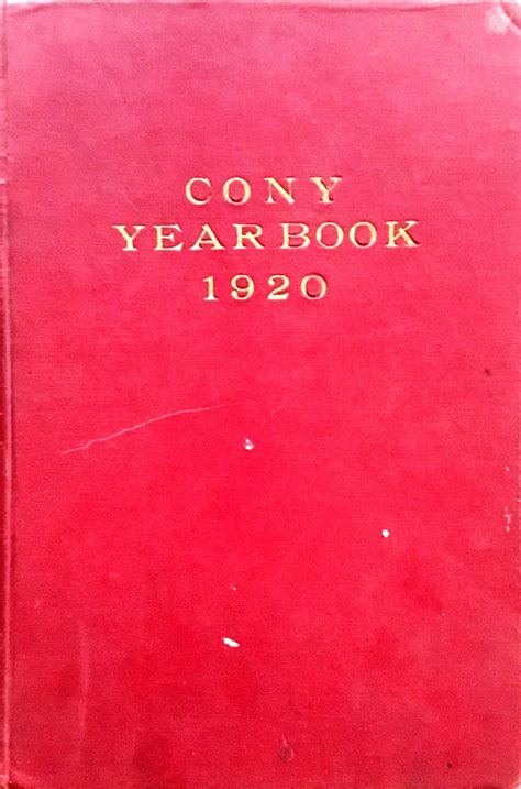 1920 Cony High School Yearbook in Augusta, Maine – Yearbook Yearbook