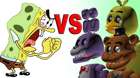 Spongebob vs Five Nights at Freddy's - YouTube