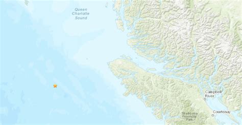 2 earthquakes in less than 2 hours reported off Vancouver Island Monday ...