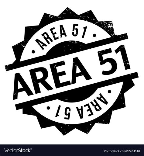 Area 51 rubber stamp Royalty Free Vector Image