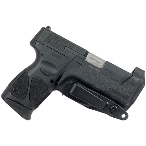 Taurus G3C IWB Trigger Guard Tuckable Holster – Black Scorpion Outdoor Gear, LLC