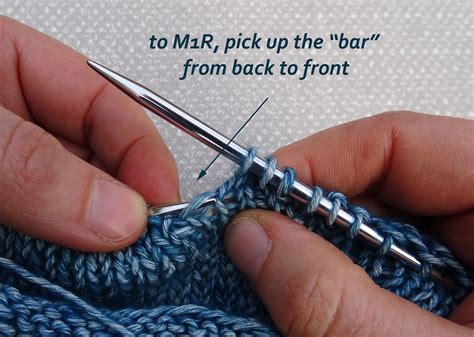 How to M1L and M1R and remember which is which!! | Knitting instructions, Knitting tutorial ...