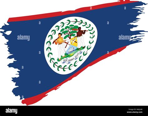 Belize flag, vector illustration Stock Vector Image & Art - Alamy