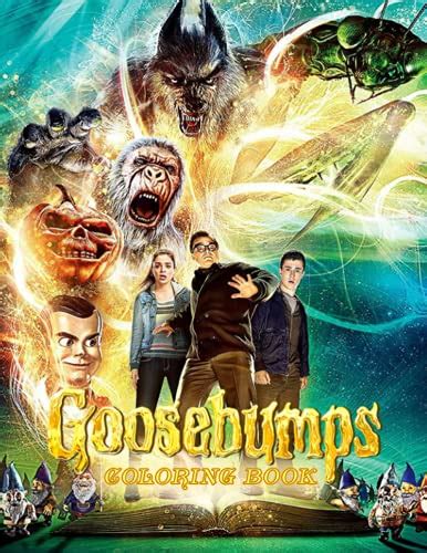 Goosebumps Coloring Book: An Amazing Coloring Book With Lots Of ...