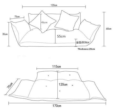 Foldable Lazy Sofa Couch - Blackbrdstore