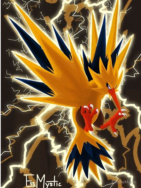 'Shiny Zapdos' Graphic T-Shirt Dress by EsstheMystic | Zapdos pokemon ...