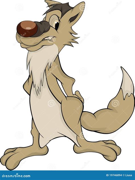 Coyote. Cartoon Vector Illustration | CartoonDealer.com #22214784