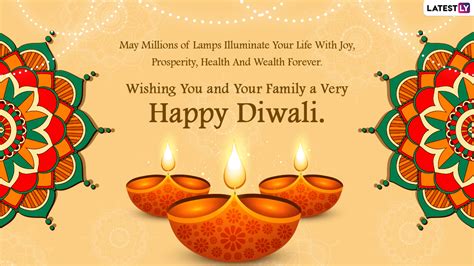 Happy Diwali 2021 Greetings for Family: दीपावली निमित्त WhatsApp Messages, Facebook Quotes ...