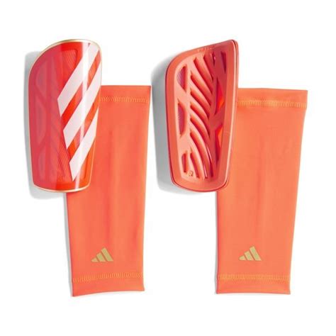adidas Shin Pads Tiro League - Solar Red/White/Gold Metallic | www.unisportstore.com