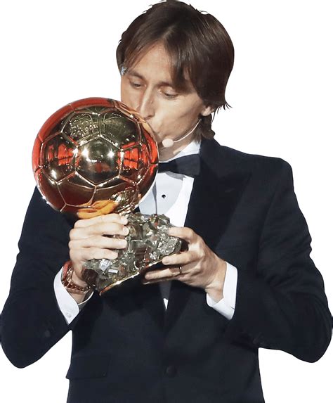 Luka Modric Ballon d'Or 2018 Real Madrid football render - FootyRenders