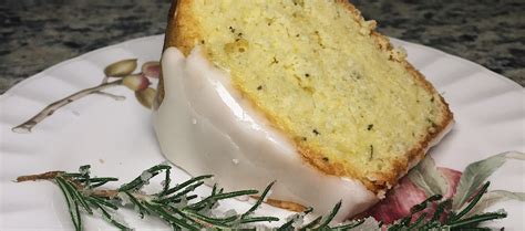 Lemon Rosemary Olive Oil Cake