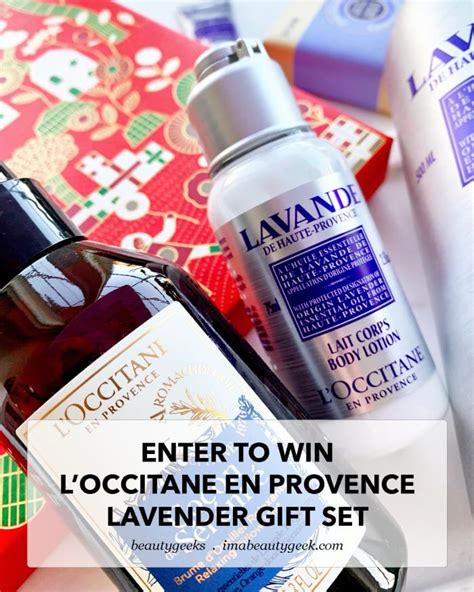 WIN A L'OCCITANE LAVENDER COLLECTION GIFT SET - Beautygeeks