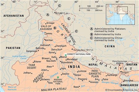 Jim Corbett National Park On India Map - Corrie Christina