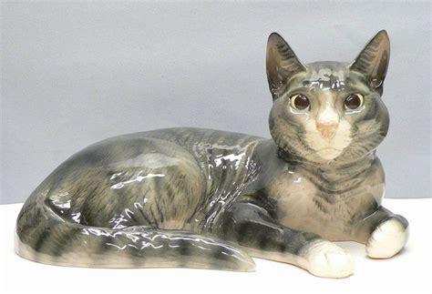 1000+ images about Cat Figurines on Pinterest | Tabby cats, Pottery and Rookwood pottery