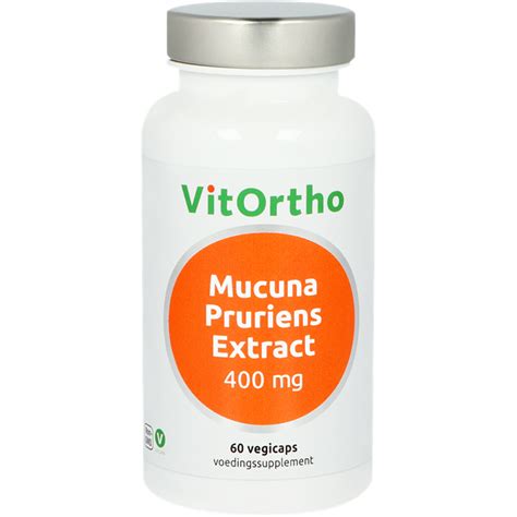 VitOrtho Mucuna Pruriens Extract 400 mg (60 capsules)