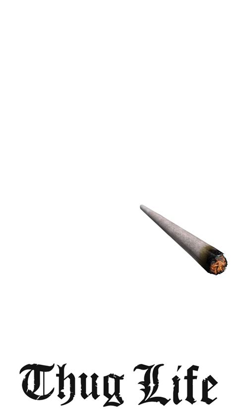 Joint Thug Life Smoking Cigarette - Thug Life png download - 1080*1920 ...