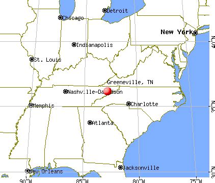 Greeneville, Tennessee (TN) profile: population, maps, real estate ...