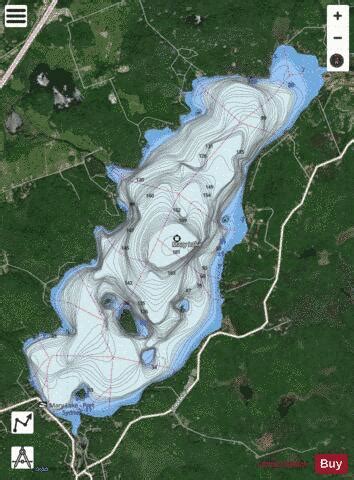 Mary Lake Fishing Map | Nautical Charts App